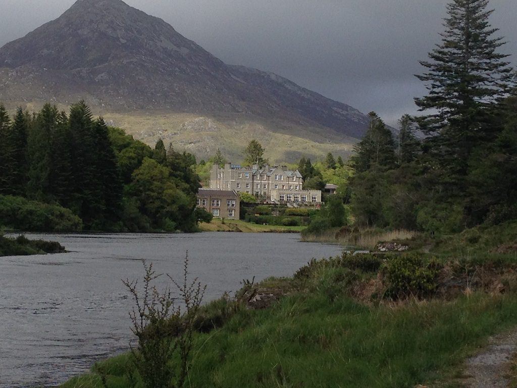 Ballynahinch Castle, Connemara, County Galway. Ireland castle hotel