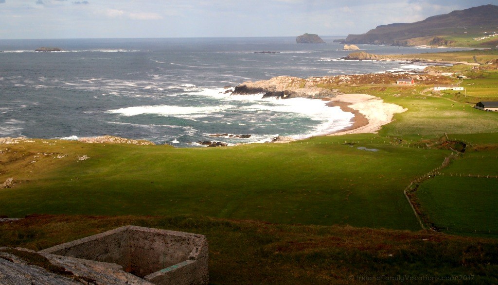 View from Malin Head, Ireland's most northerly point. Ireland travel tips | Ireland vacation | IrelandFamilyVacations.com