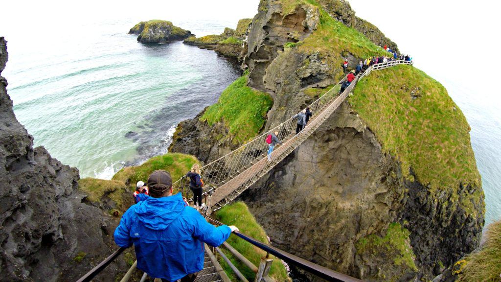 Carrick-a-Rede Rope Bridge - Causeway Coast Area Of Outstanding