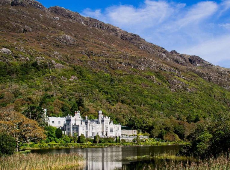 Kylemore Abbey. Connemara, County Galway, Ireland