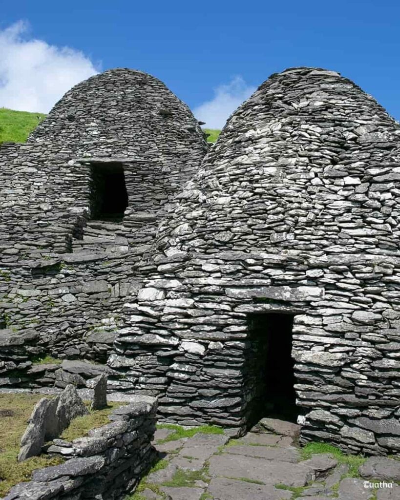 Clochans on Skellig Michael