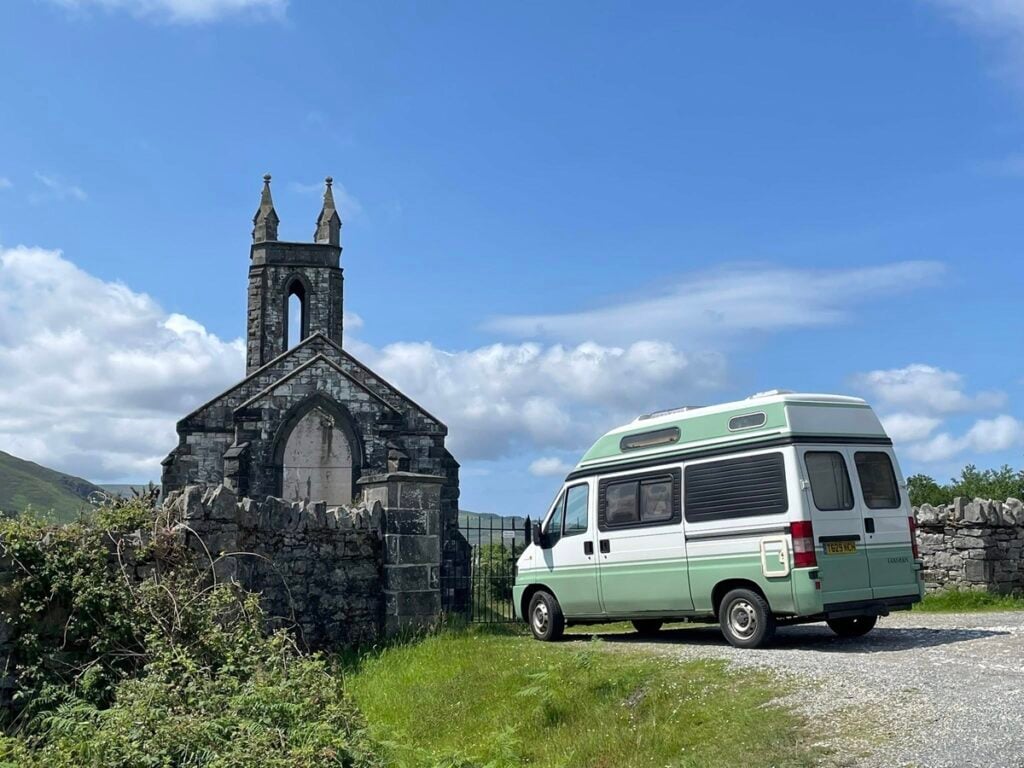campervan_at_Dunlewey_Doengal_Ireland
