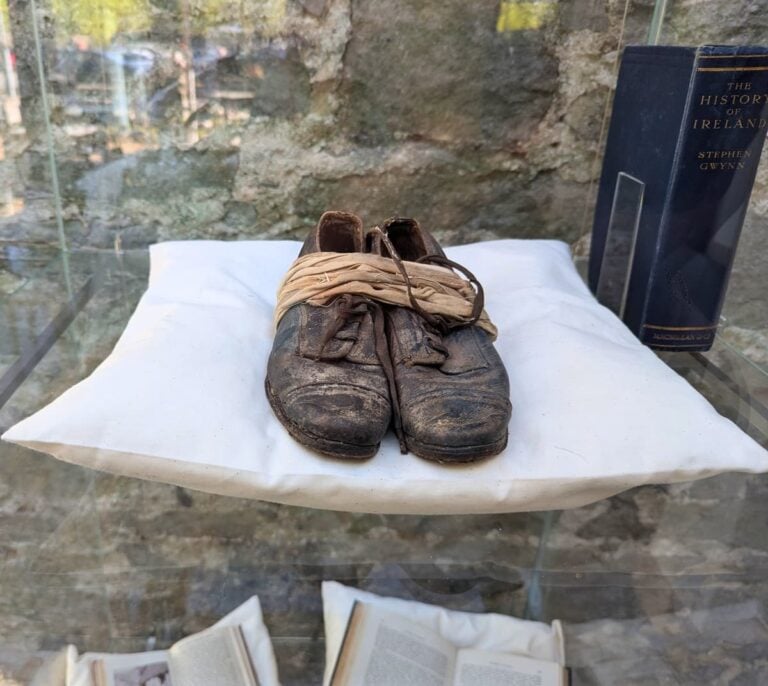 famine_era_childrens_shoes_Ireland_Strokestown_Park_JodyHalsted